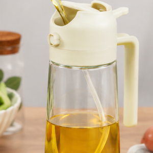 Two-in-One Oil Spray Dispenser
